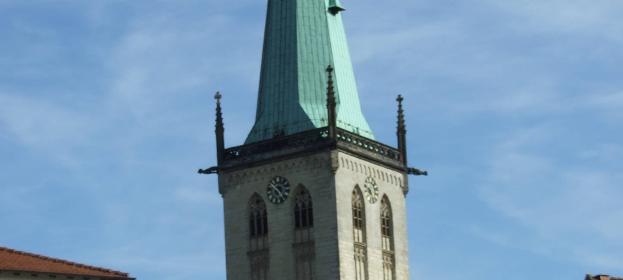 Unna: Kran an der Stadtkirche