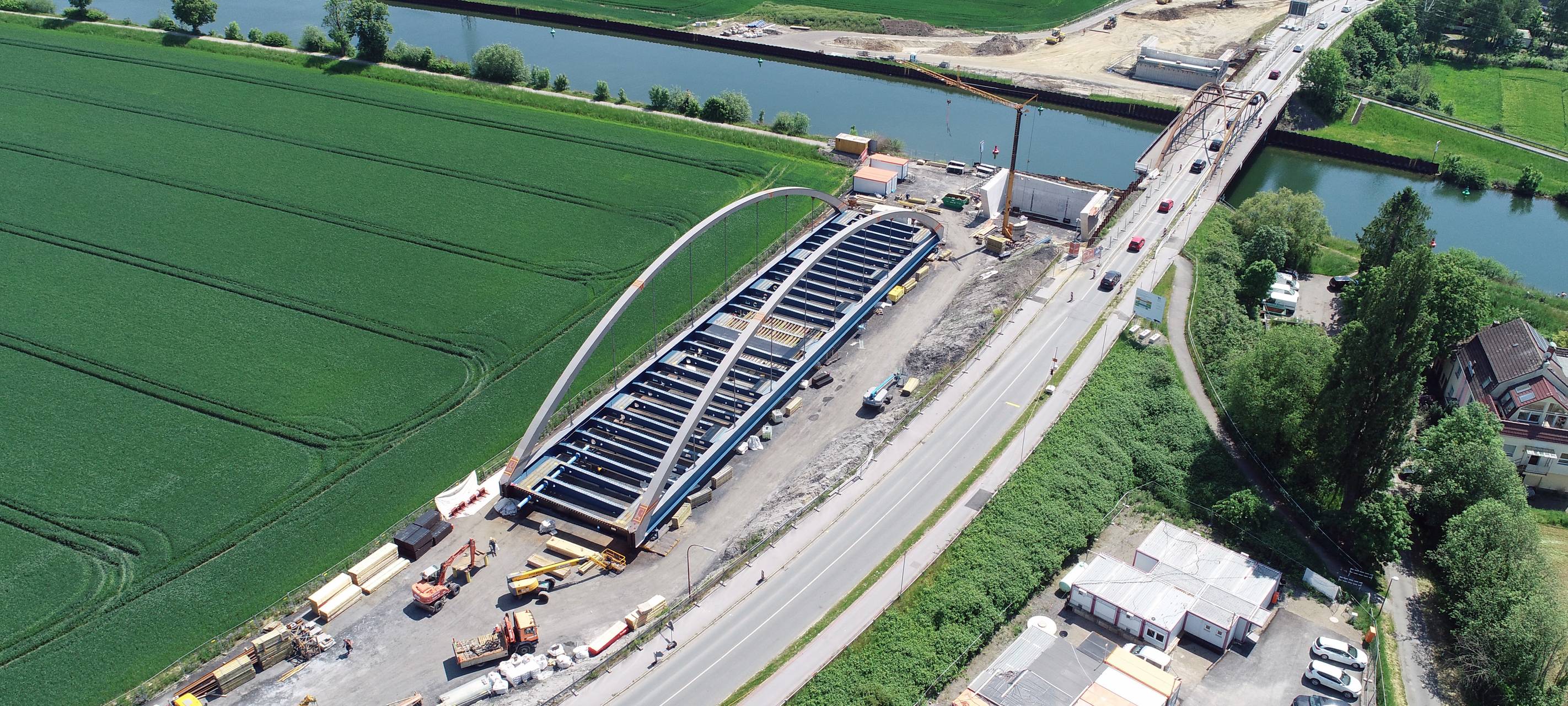 Neue Kanalbrücke in Lünen bald fertig