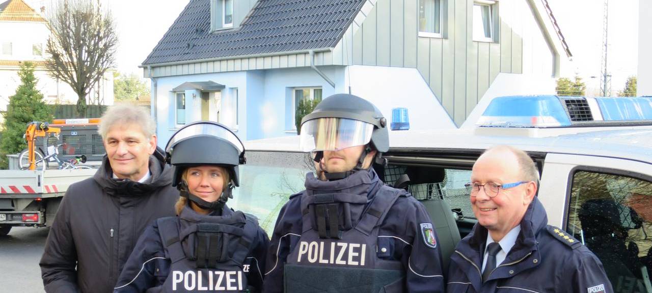 Polizei besser geschützt bei Einsätzen