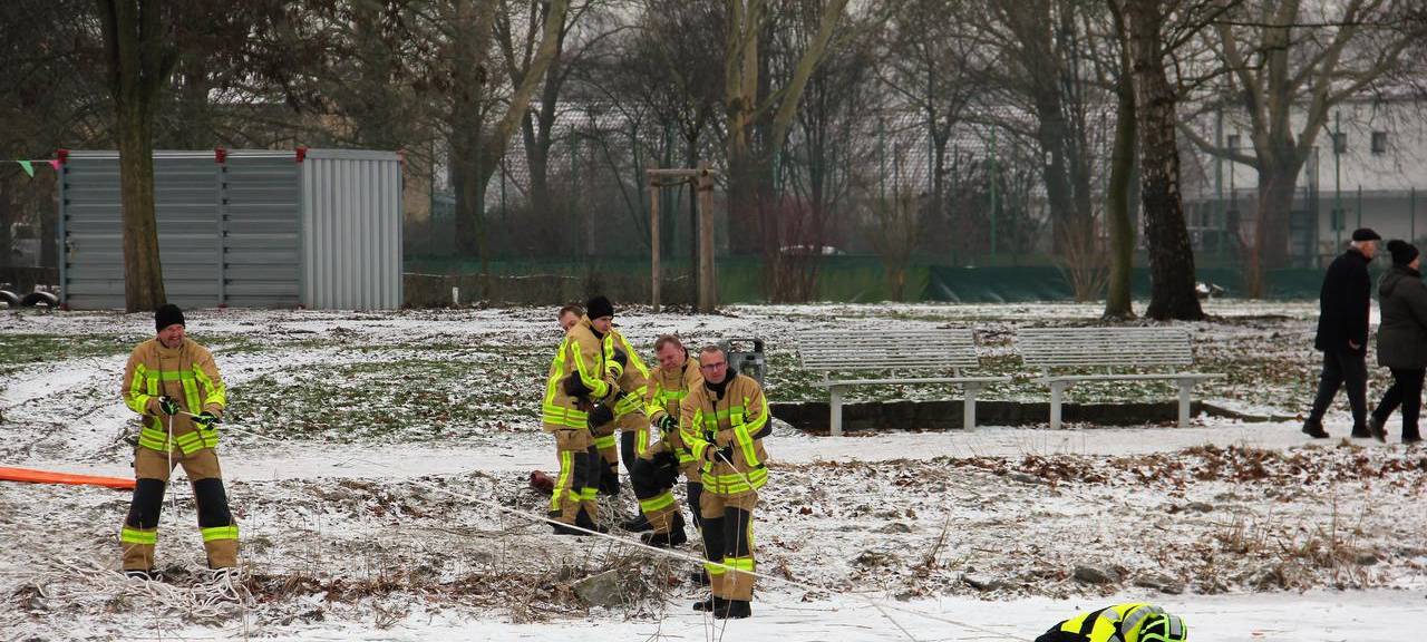 Cappenberger See: Stadt warnt vor unsicherer Eisfläche