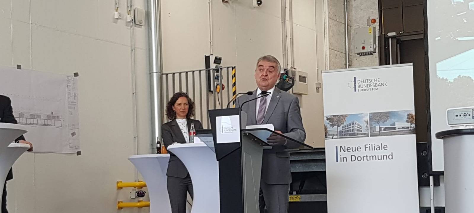 Dortmund: Bundesbank eröffnet neuen Geldspeicher