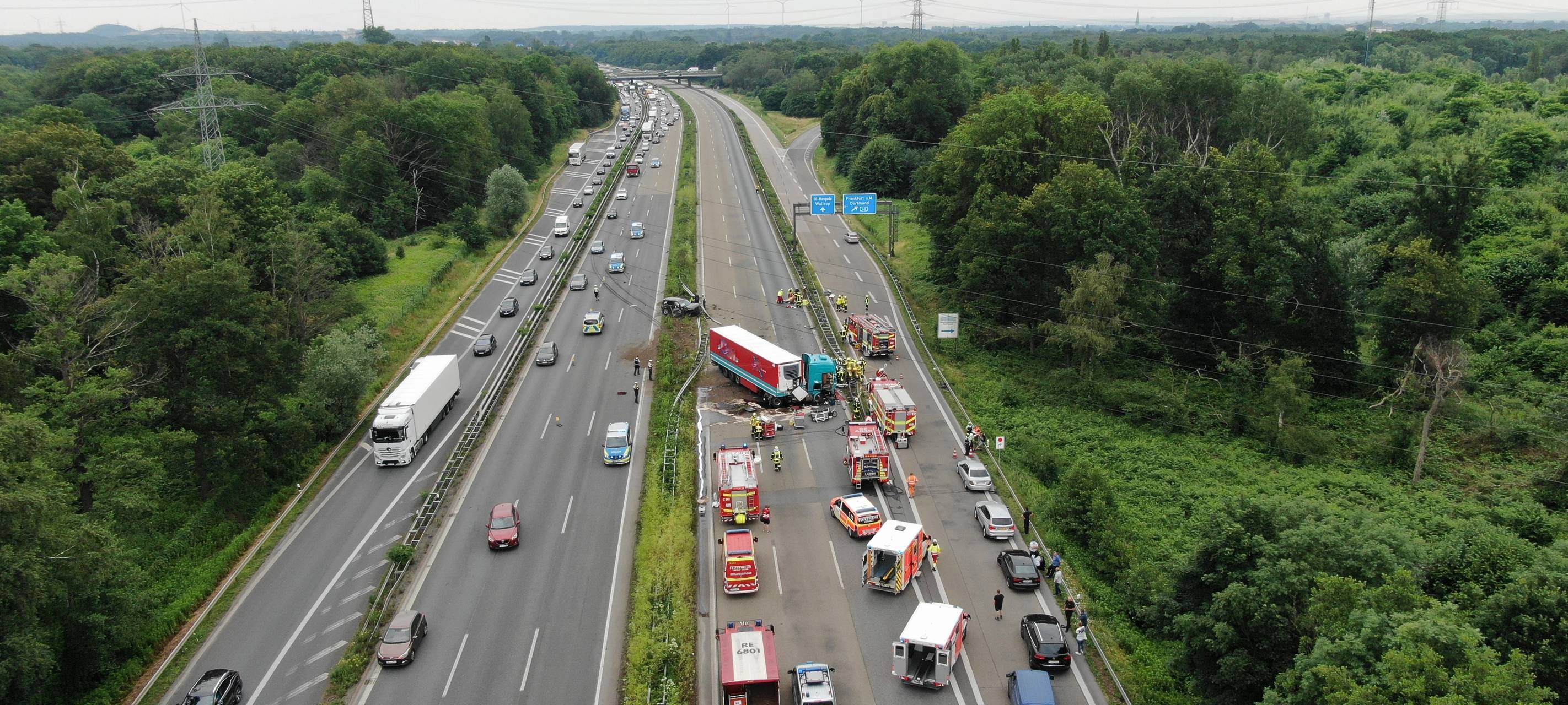 Mehr Tempokontollen auf A2 bei Dortmund