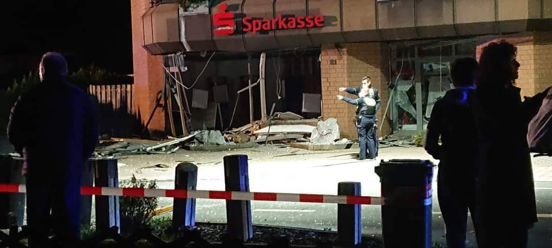 Geldautomat in Bergkamen gesprengt