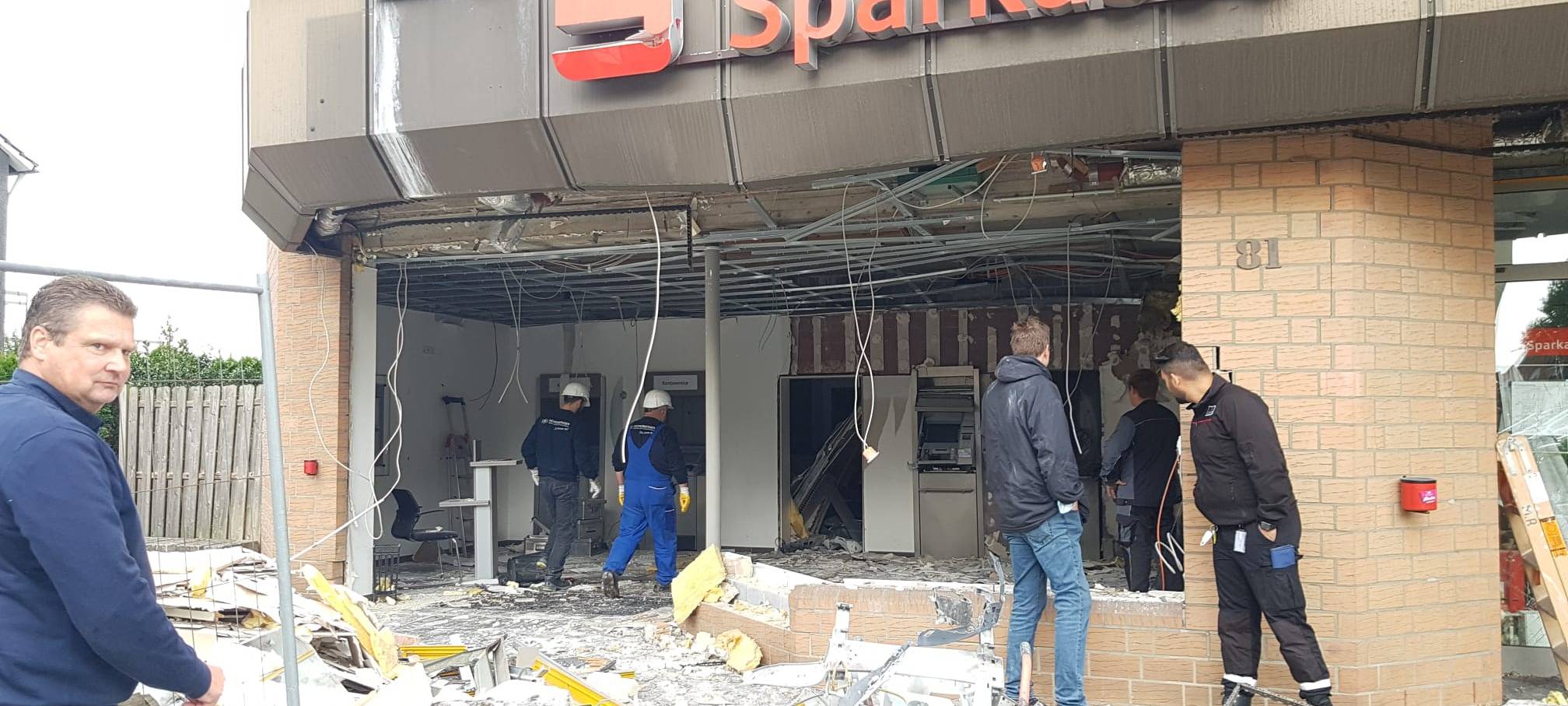 Geldautomat in Bergkamen gesprengt