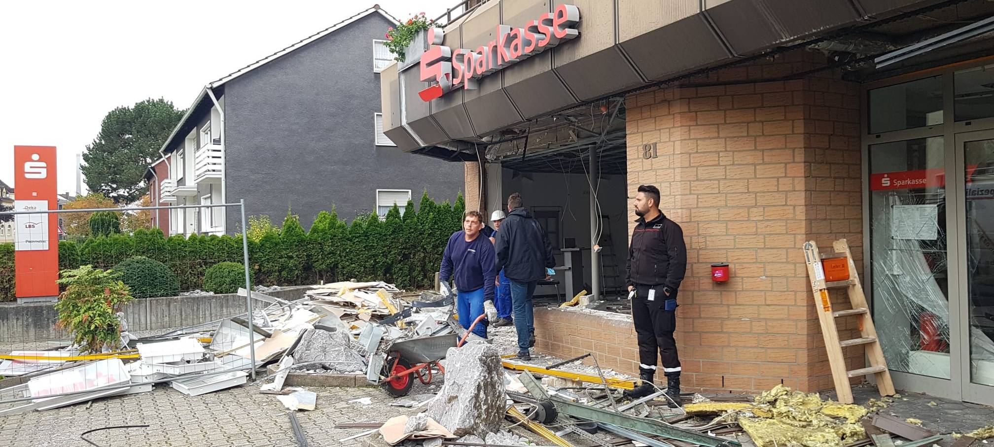 Geldautomat in Bergkamen gesprengt