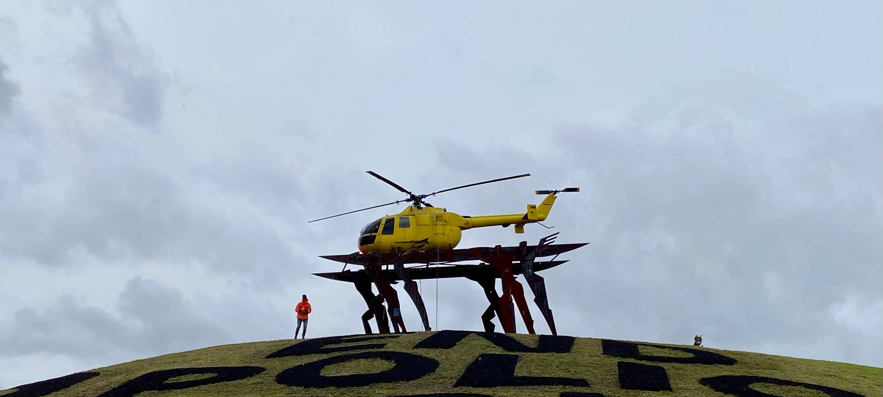 Aktion am Kamener Kreuz zur Ausrottung der Kinderlähmung