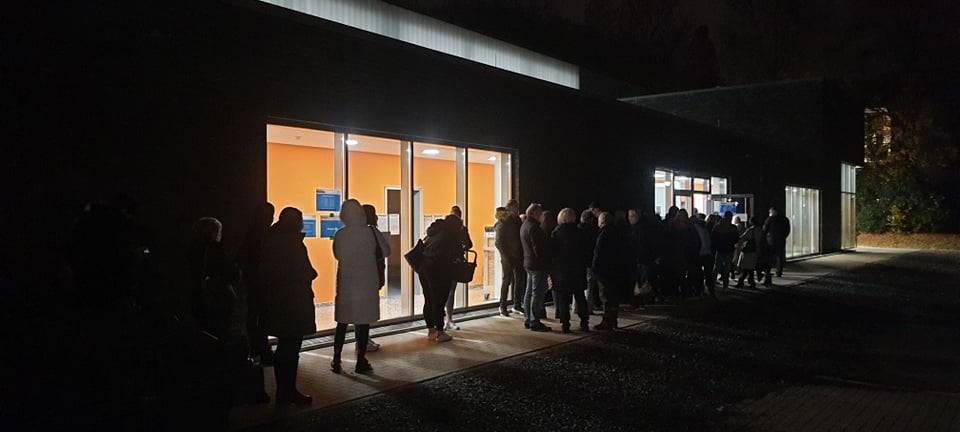 Großer Andrang beim Impfen in Unna