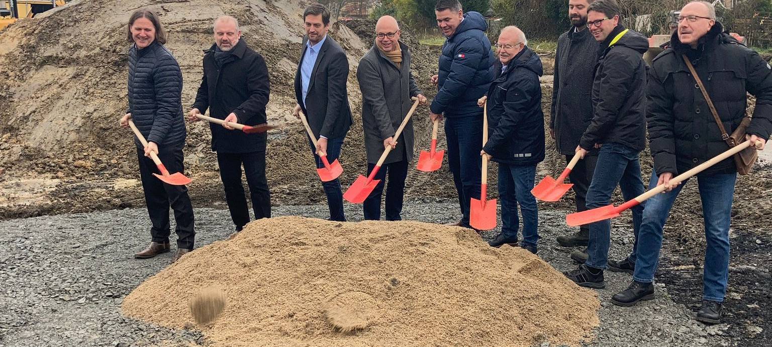 Baustart: Energieautarke Häuser in Unna