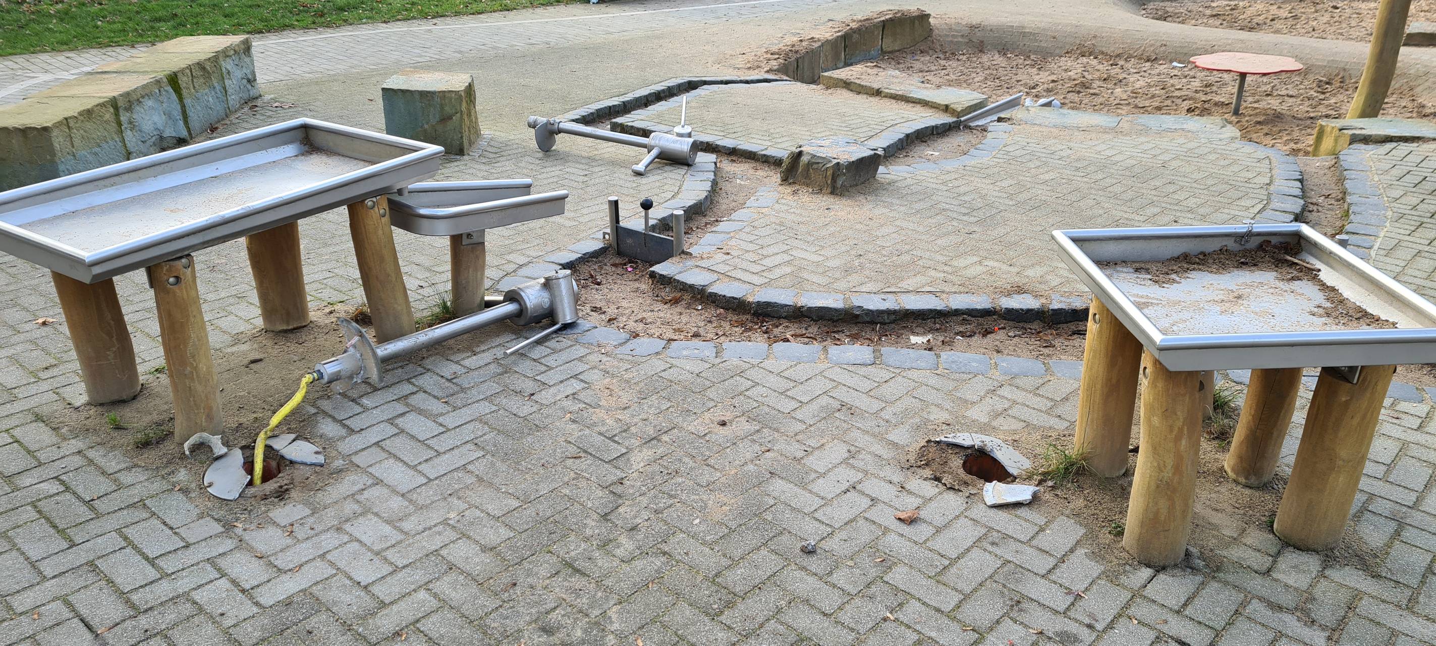 Vandalismus auf Holzwickeder Spielplatz