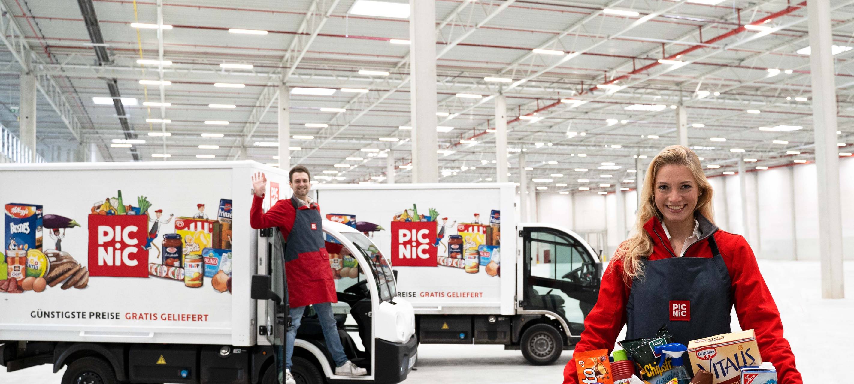 Online-Supermarkt Picnic baut neues Lager