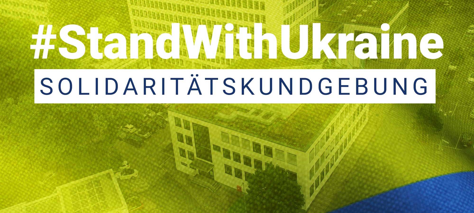 Mahnwache für Frieden am Kreishaus in Unna