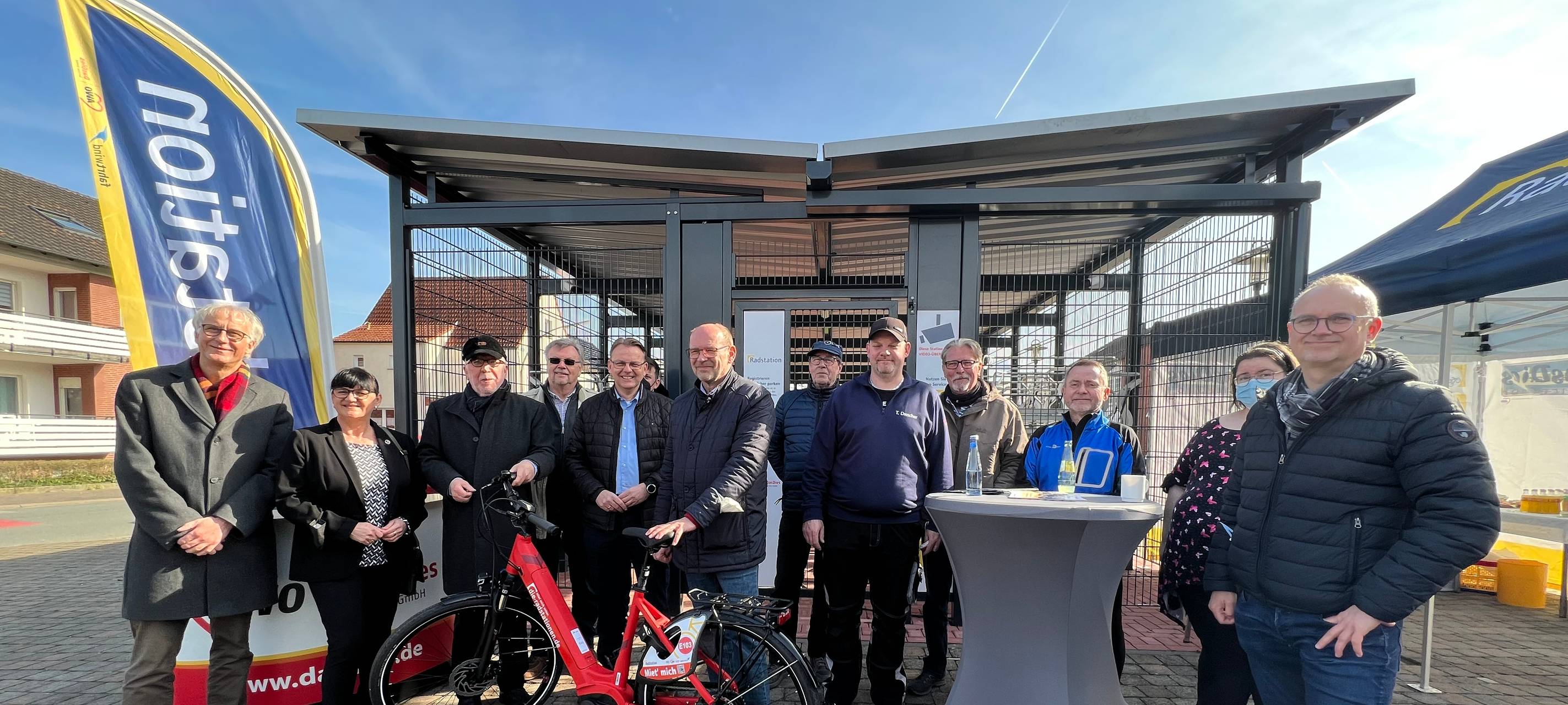 In Selm-Beifang gibt es eine neue Radstation.