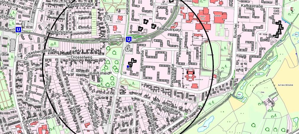 Bombenentschärfung in Dortmund-Scharnhorst