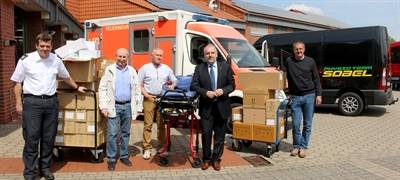 Unna spendet zweiten Rettungswagen für Ukraine