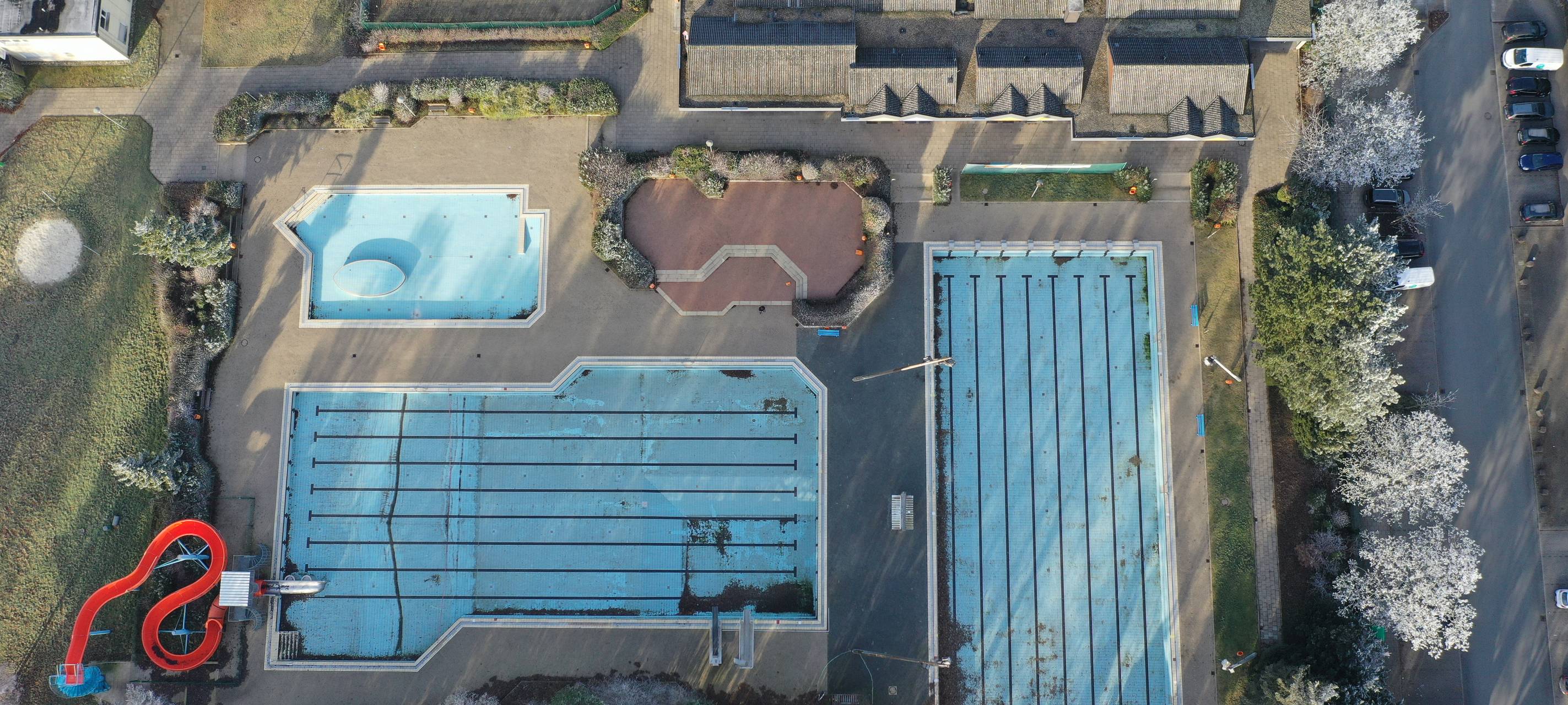 Aussichtspunkt für Bad-Baustelle in Kamen