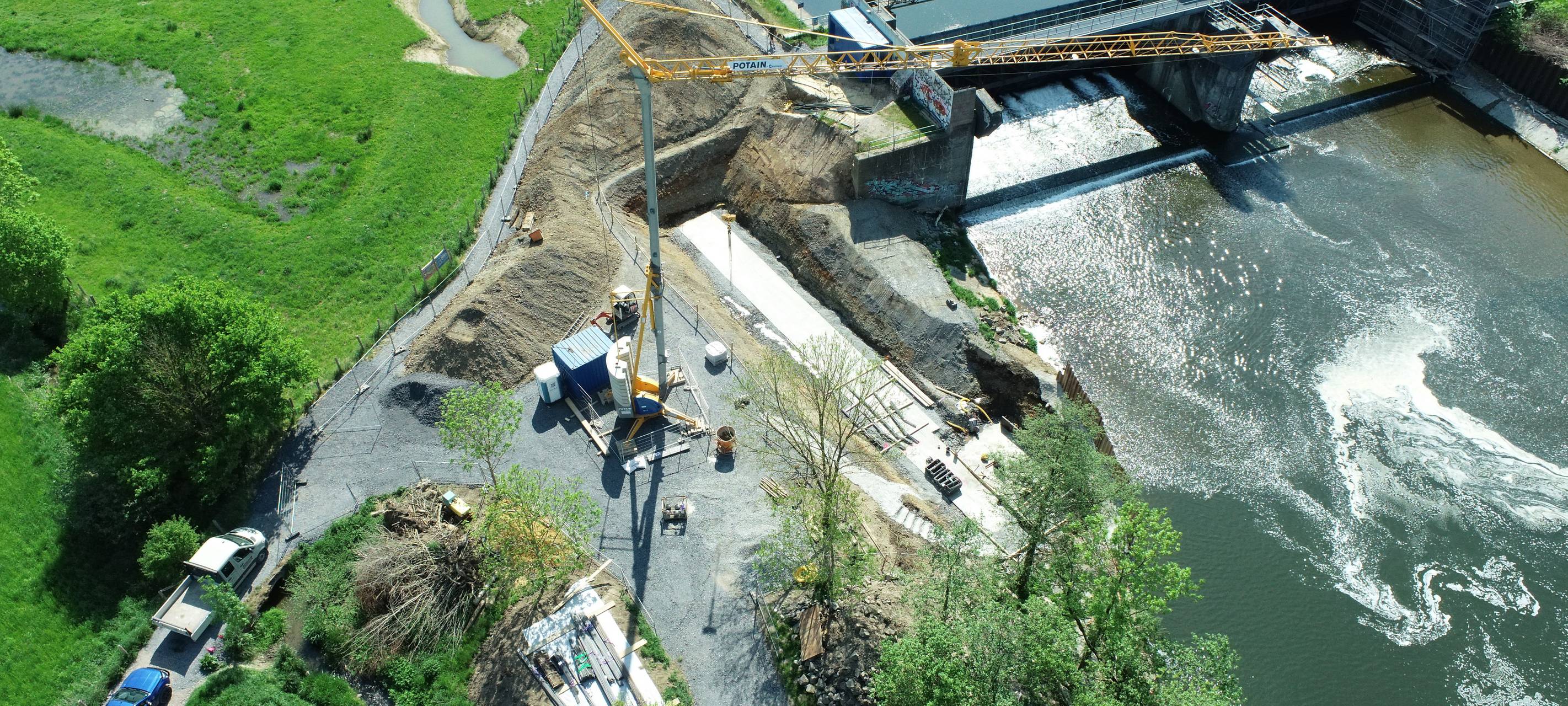 Fröndenberg: Fischtreppe an der Ruhr wird pünktlich fertig