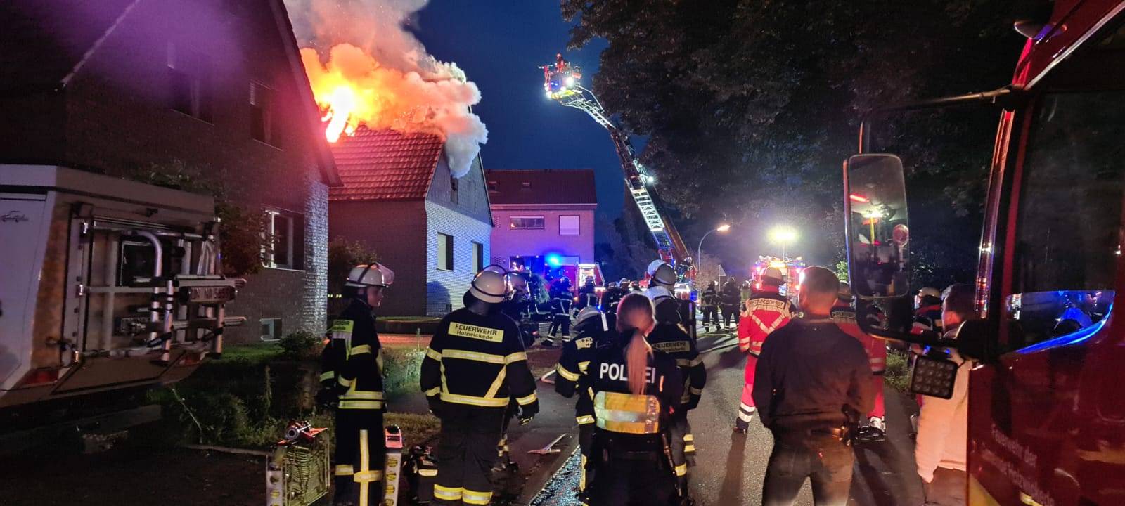 Holzwickede: Verdacht wegen schwerer Brandstiftung