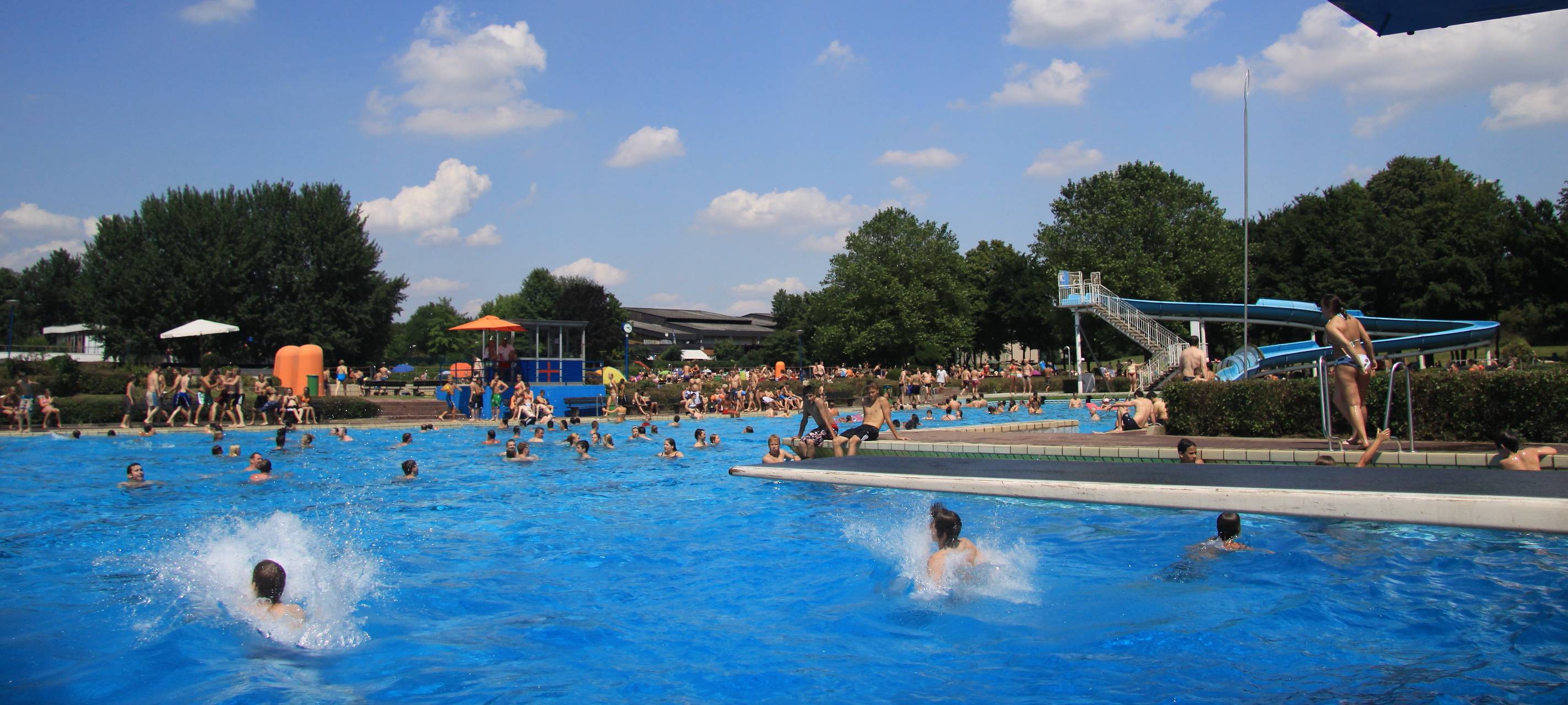 Das Wellenbad in Bergkamen.