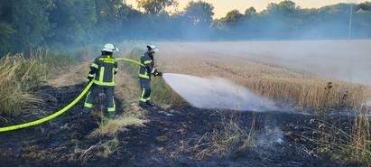 Feldbrände in Werne