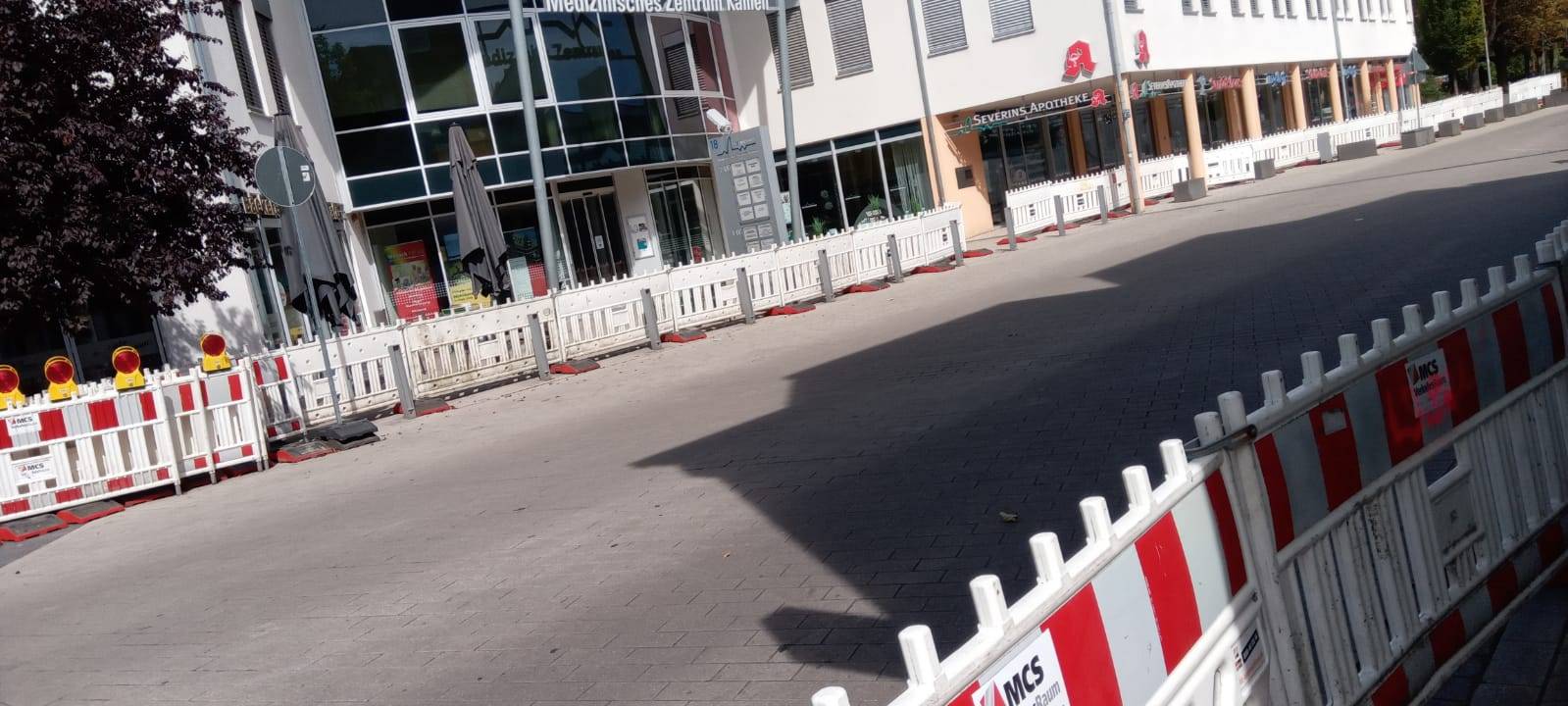 Nordenmauer in Kamen gesperrt