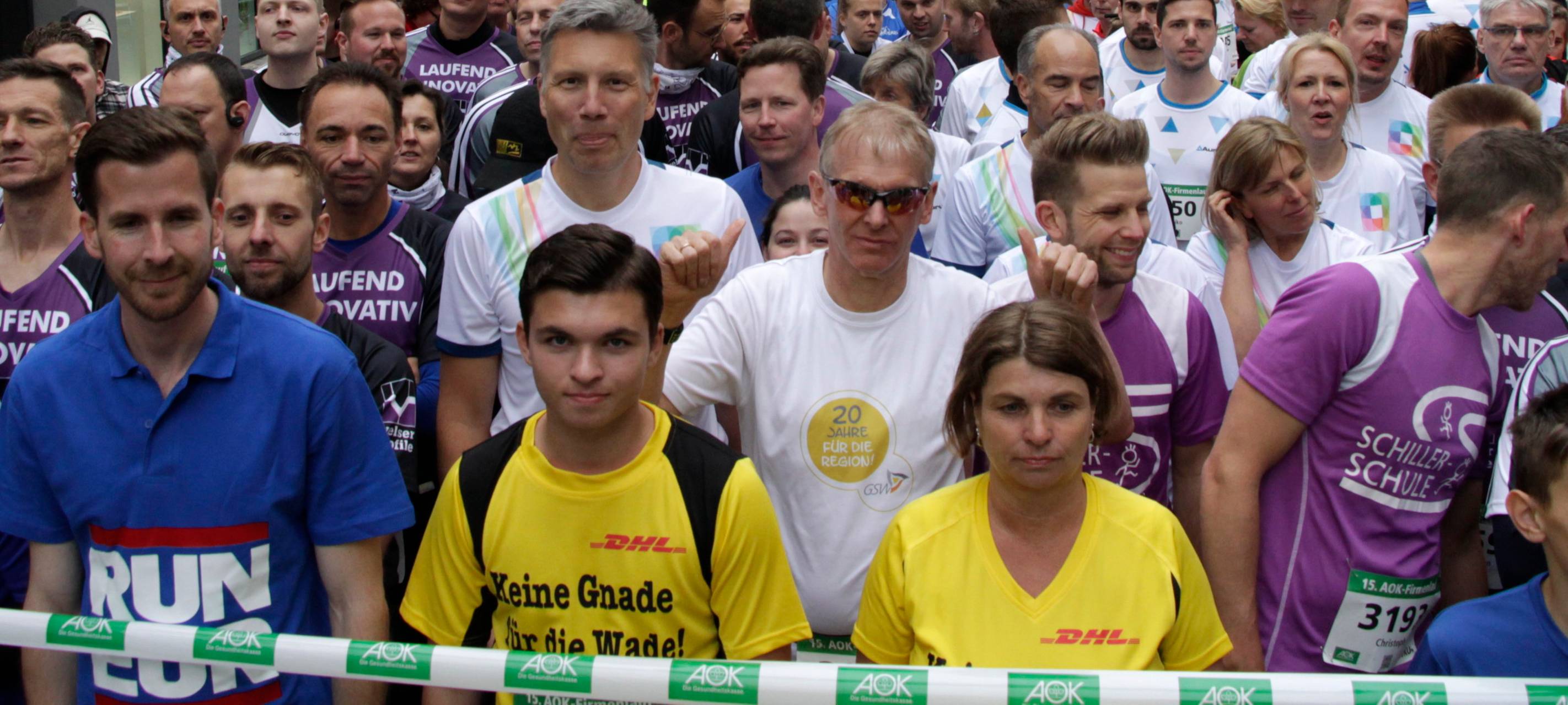 Heute AOK-Firmenlauf in Unna