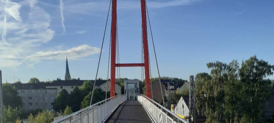 Holzwickede: Brücke Caroline wieder frei