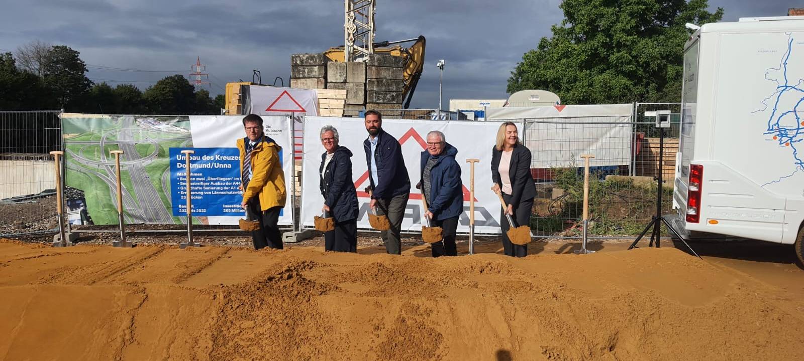 Startschuss für Umbau von Kreuz Dortmund/ Unna