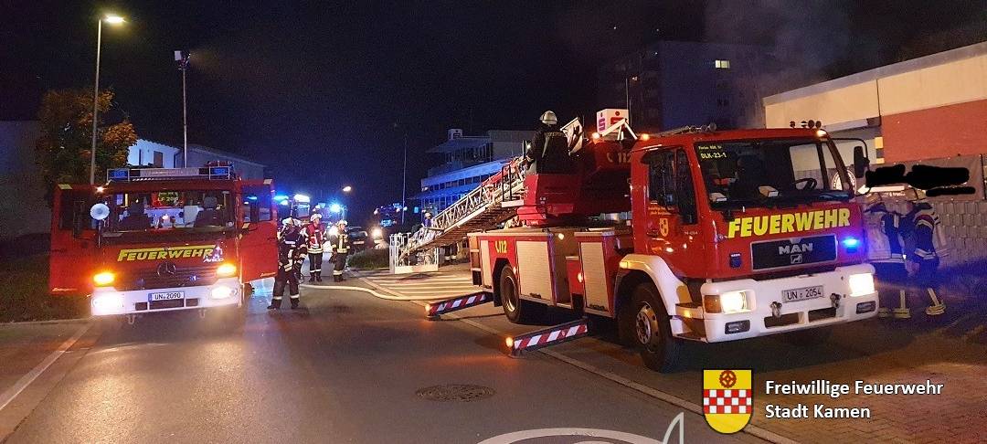 Kellerbrand in Kamen