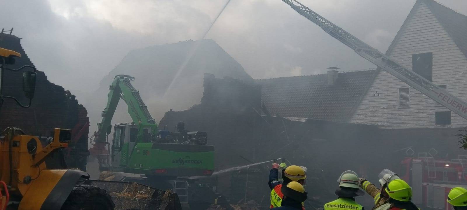 Spendenaktion nach Brand in Kamen