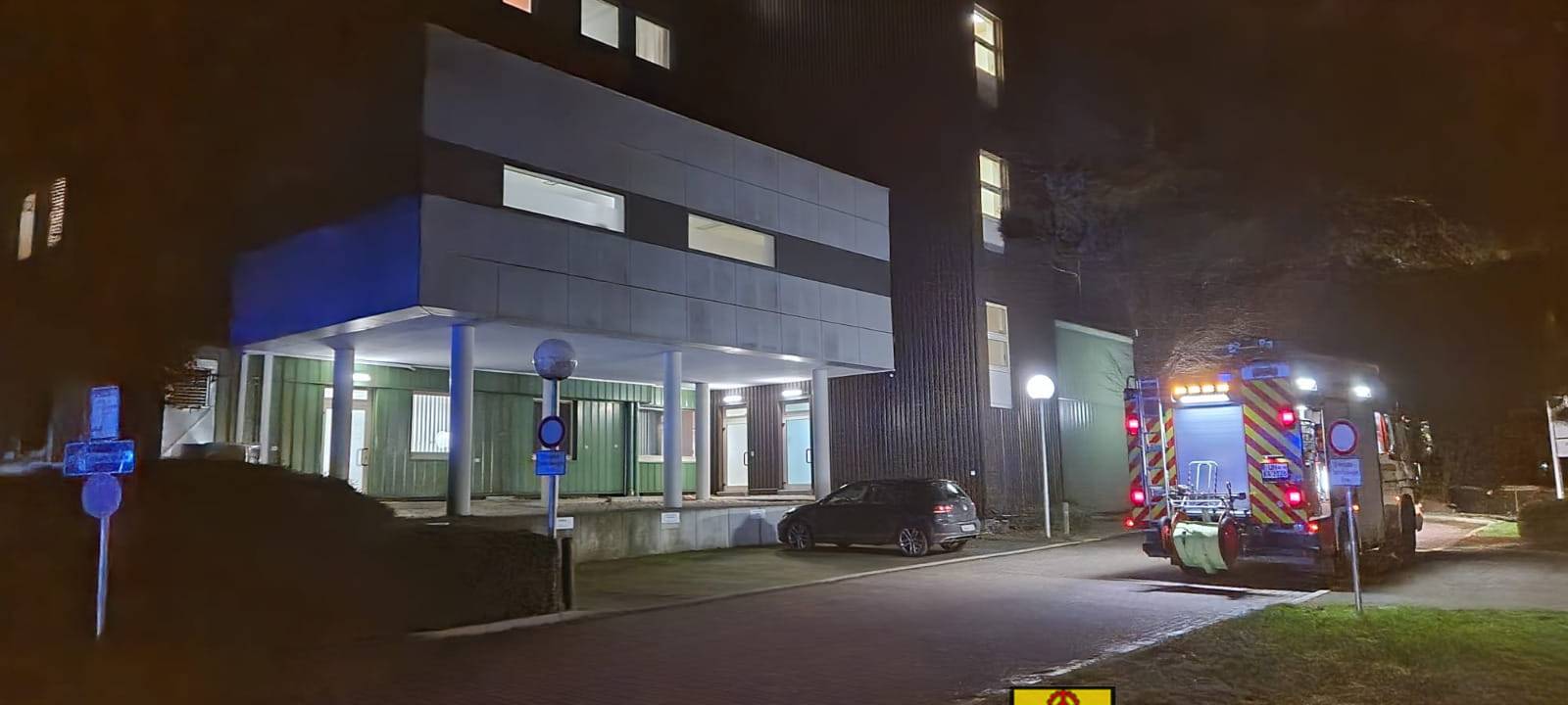 Kamen: Feueralarm im Krankenhaus