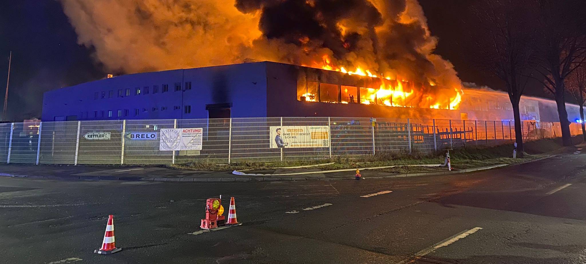 Kreis Unna: "Nina" warnt vor Rauchgas aus Werl