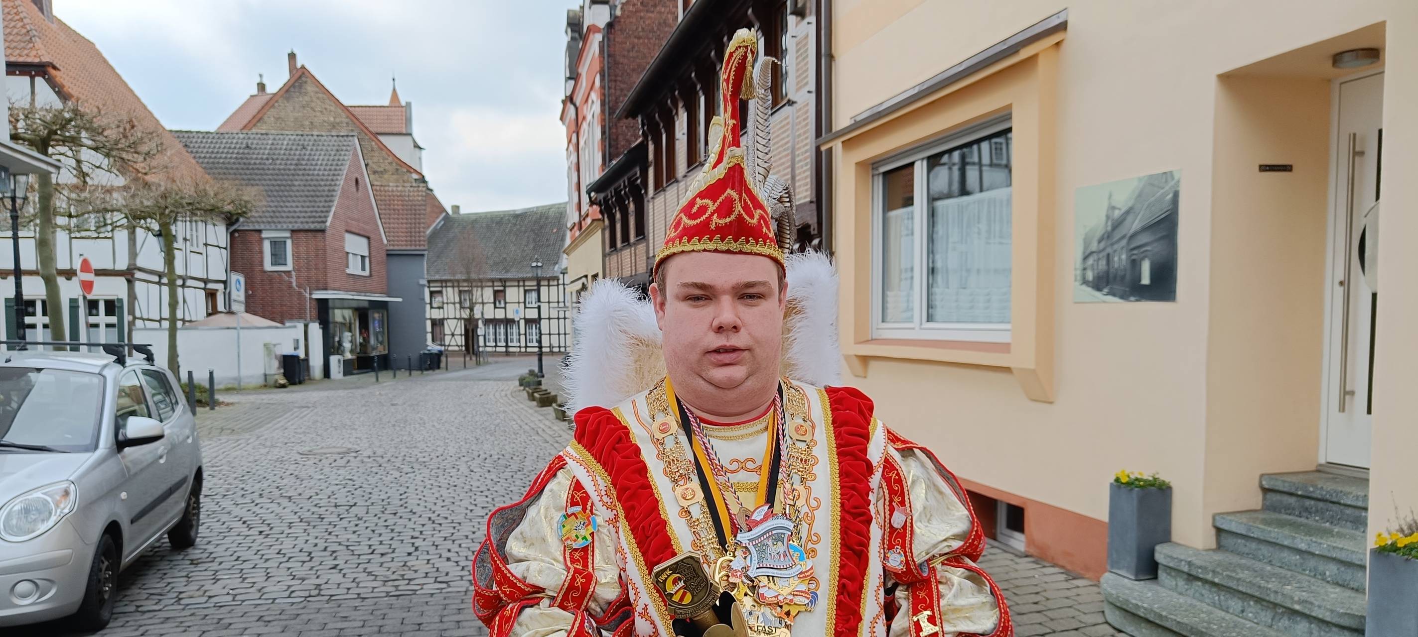 Marco II. ist in diesem Jahr Karnevalsprinz in Werne.