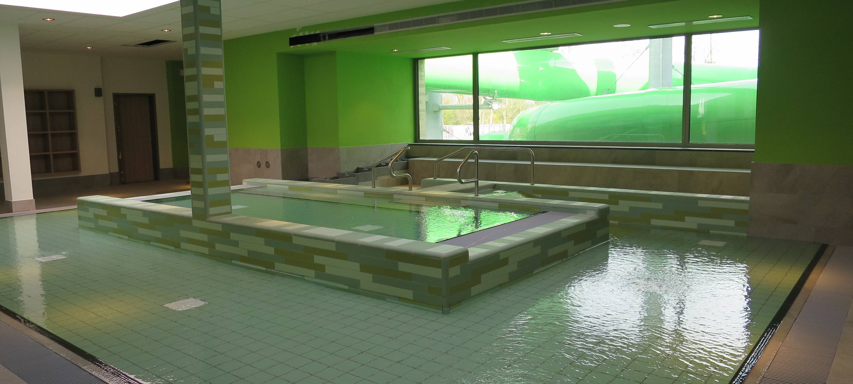 Solebad vor der Eröffnung