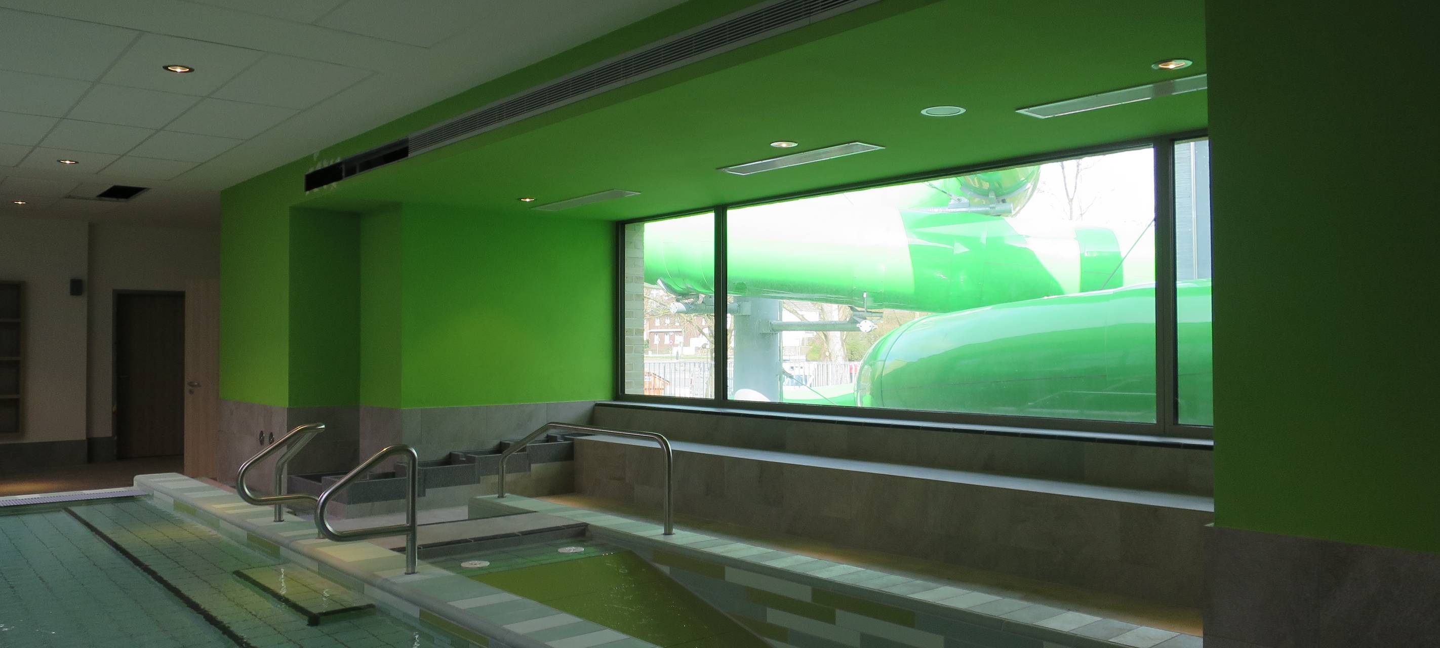 Solebad vor der Eröffnung