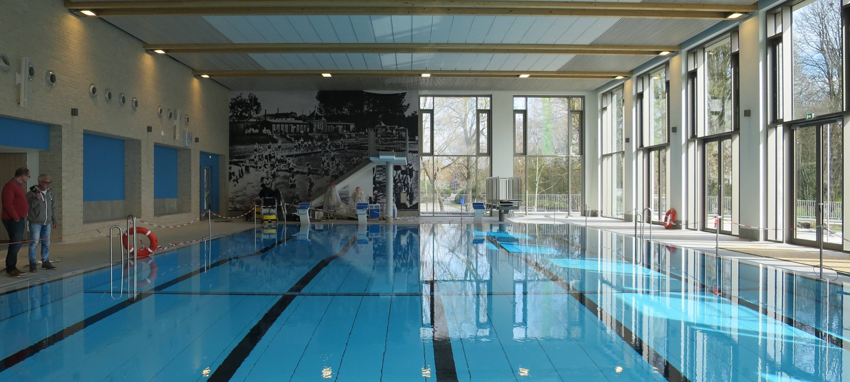 Solebad vor der Eröffnung