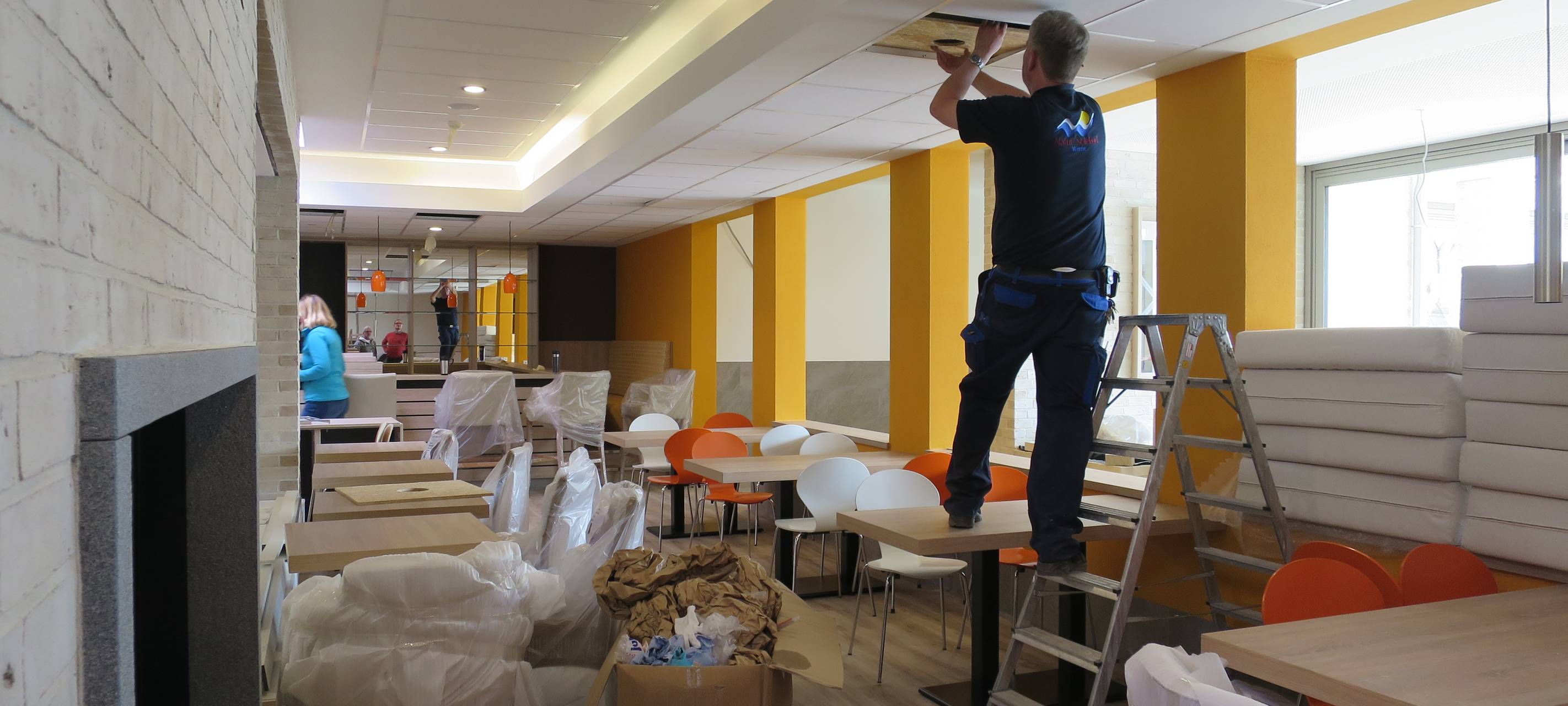 Solebad vor der Eröffnung