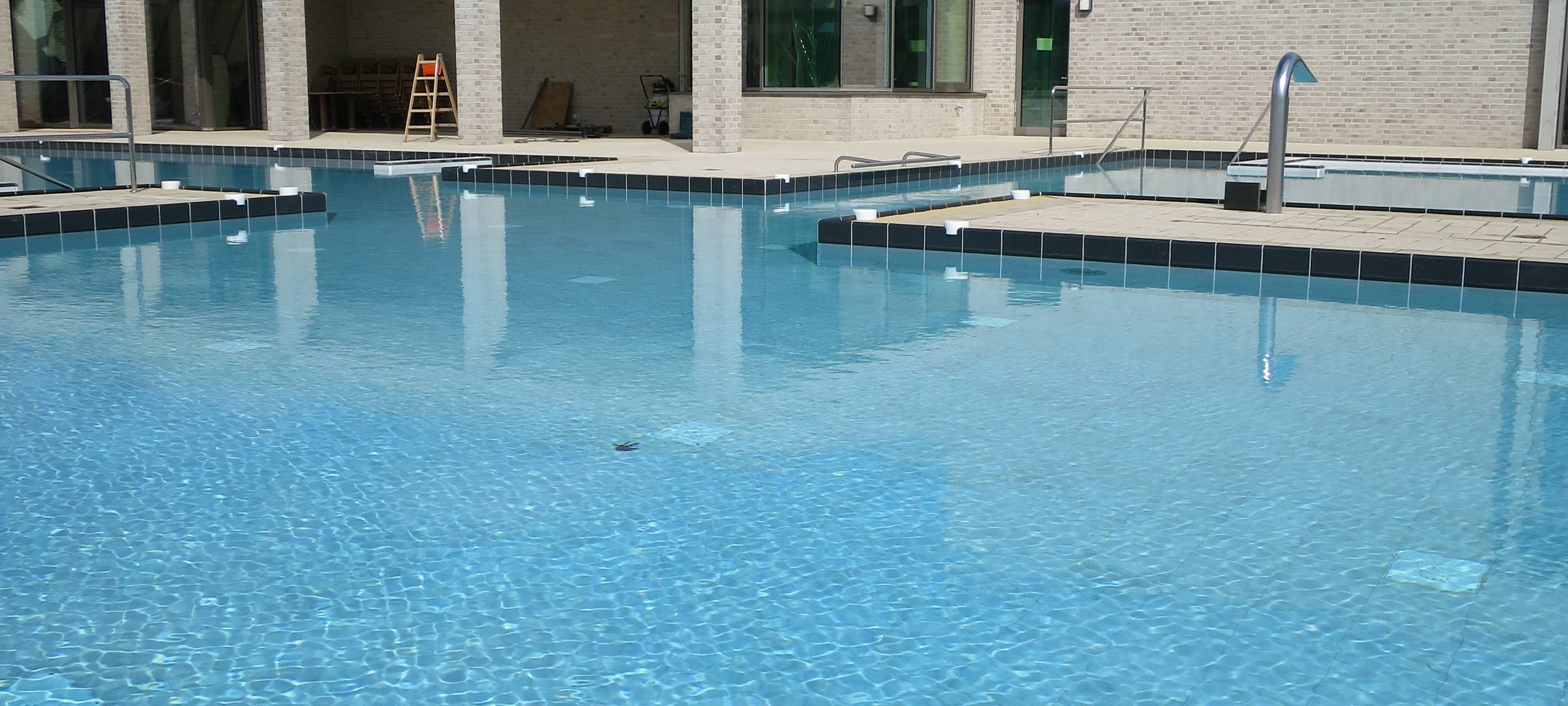 Solebad vor der Eröffnung