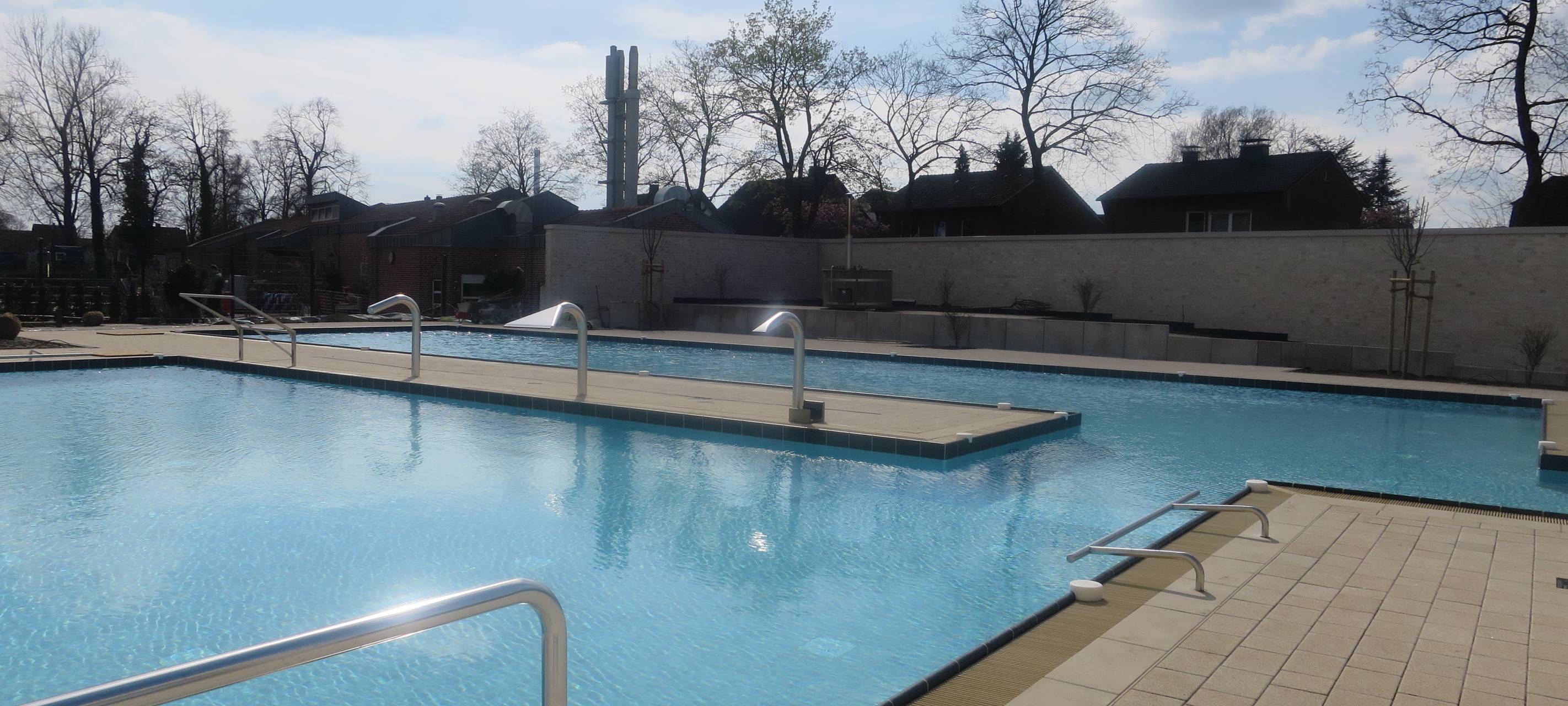 Solebad vor der Eröffnung