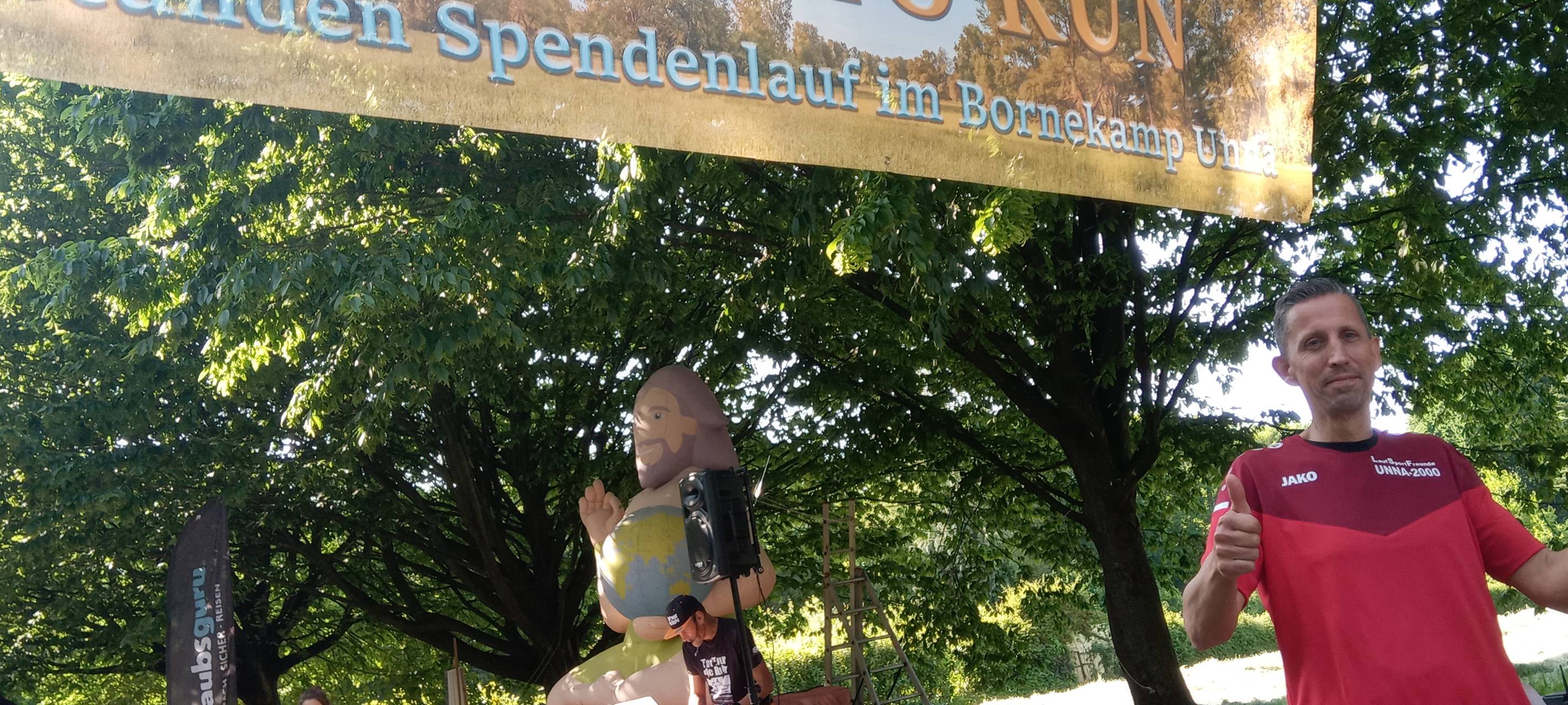 Spendenlauf-Initiator Mario Windelschmidt im Bornekamp.