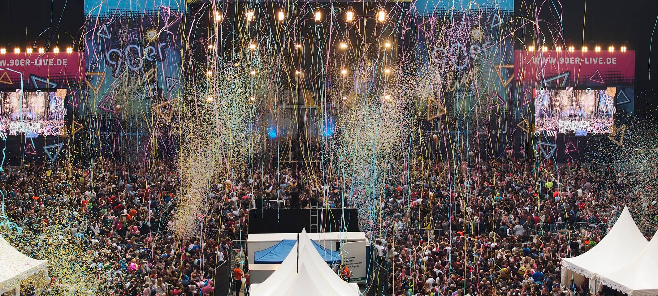 Die 90er live auf Schalke