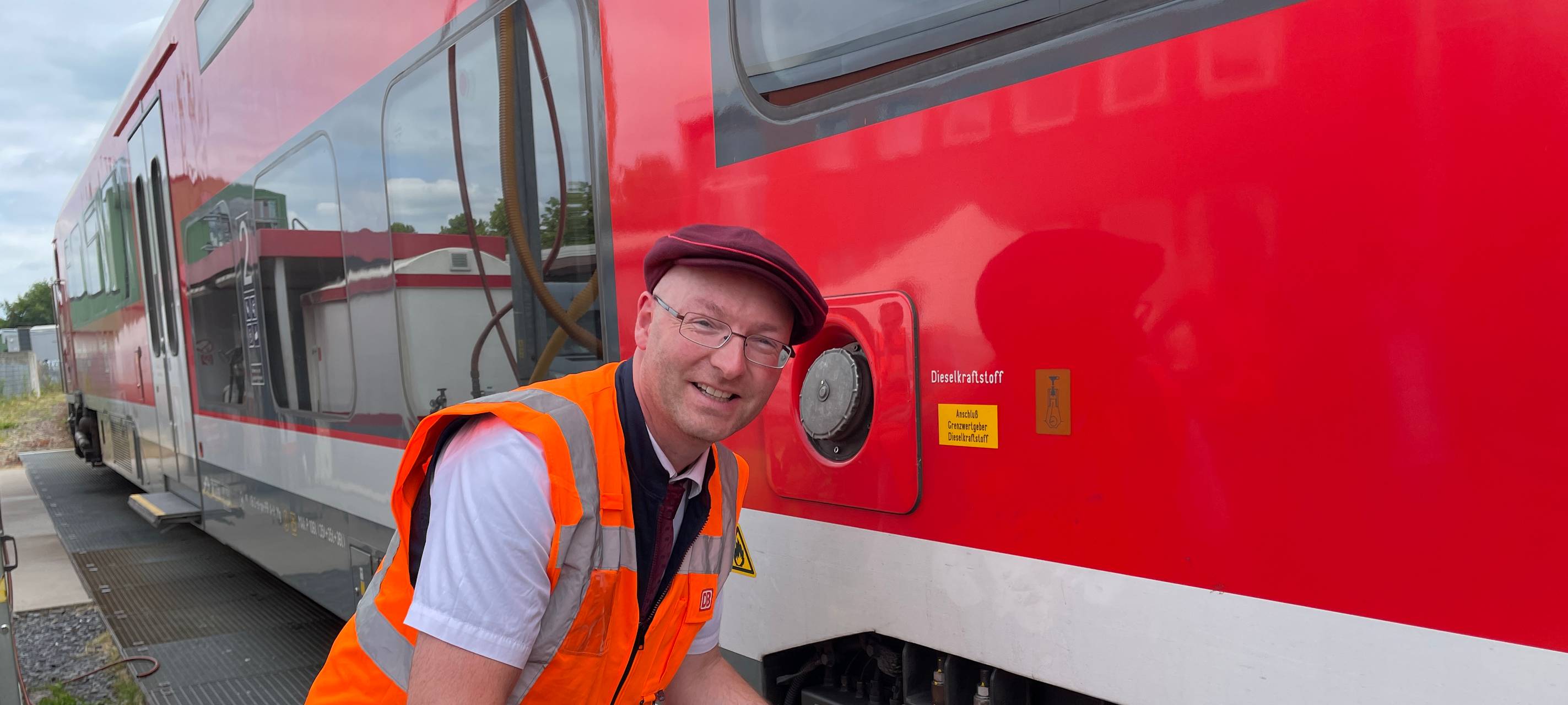 Deutsche Bahn startet Pilotprojekt mit Biokraftstoff in Fröndenberg