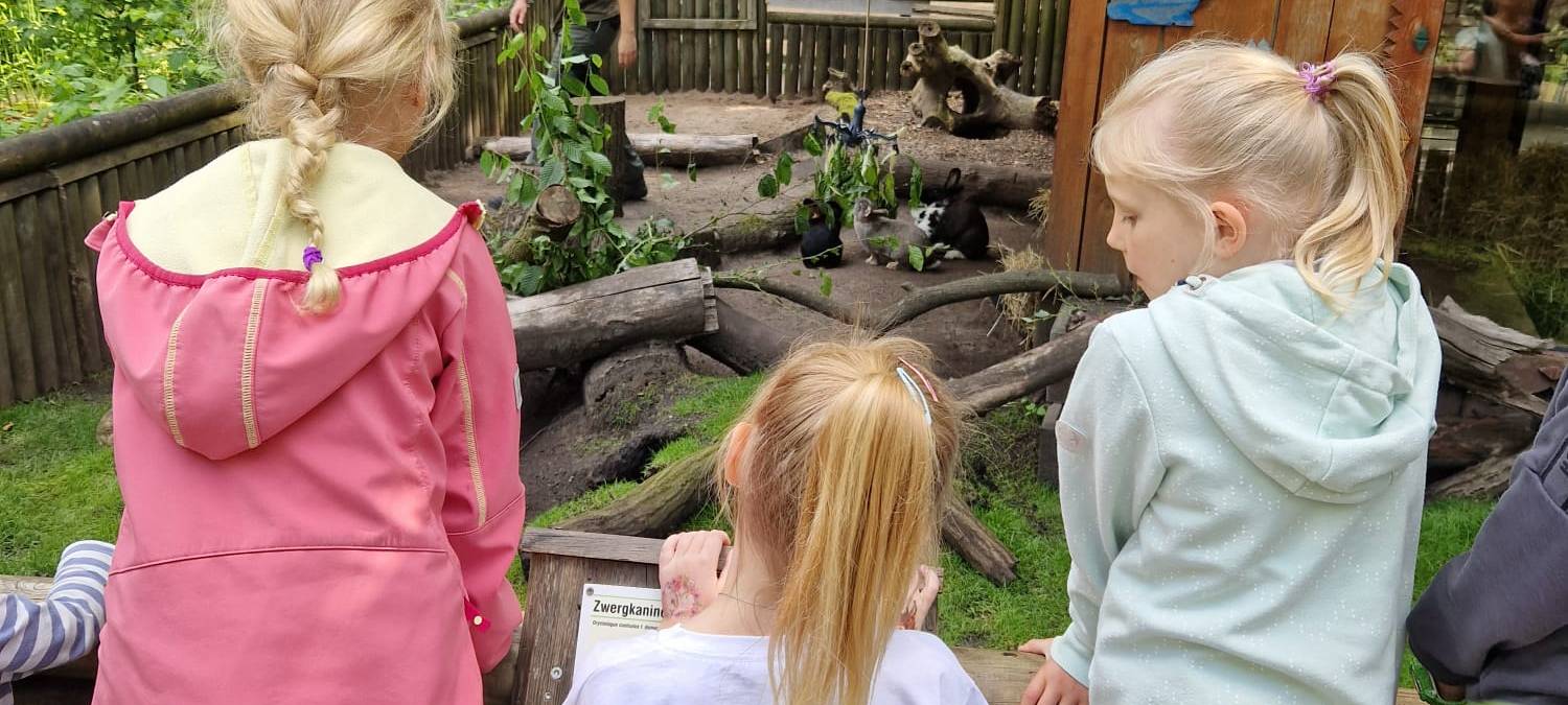 Mini-Tierpfleger im Tierpark in Hamm