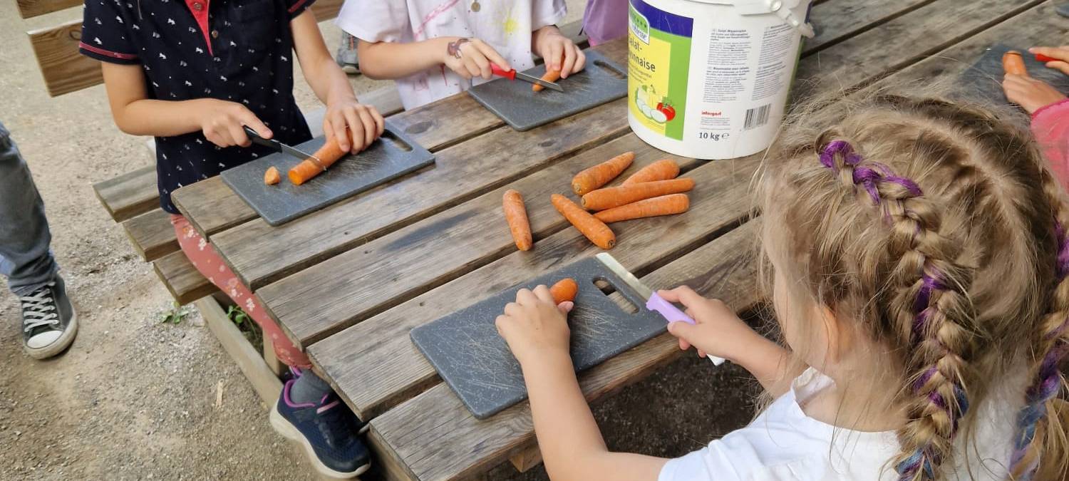Mini-Tierpfleger im Tierpark in Hamm