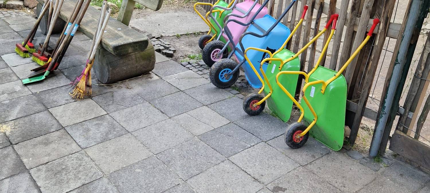Mini-Tierpfleger im Tierpark in Hamm
