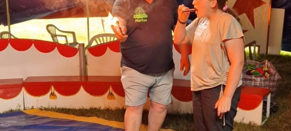 Inklusives Zirkusprojekt an der Marina Rünthe