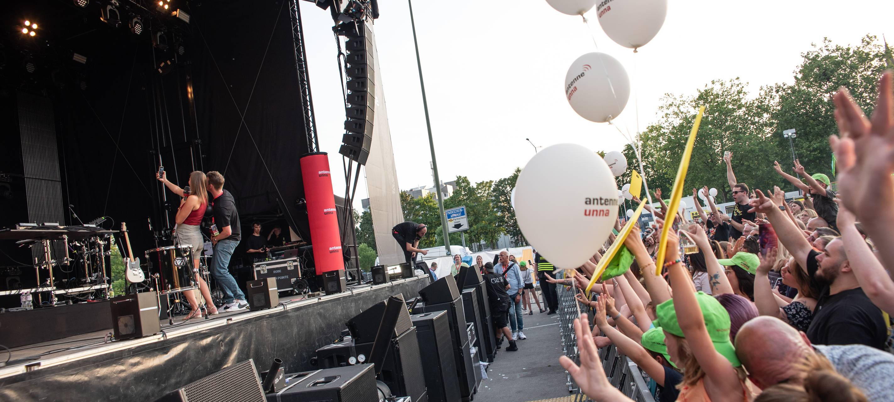 Der Antenne Unna-Radiosommer in Lünen ist gestartet