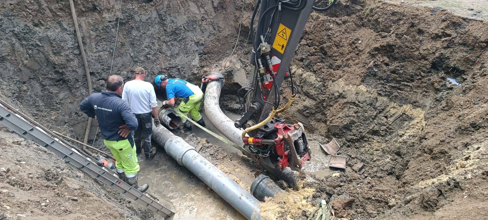 Fröndenberg: Rohrbruch am Freibad ist repariert