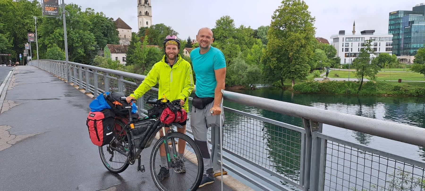 Fahrradtour zum Olymp: Pascal aus Unna sammelt Spenden