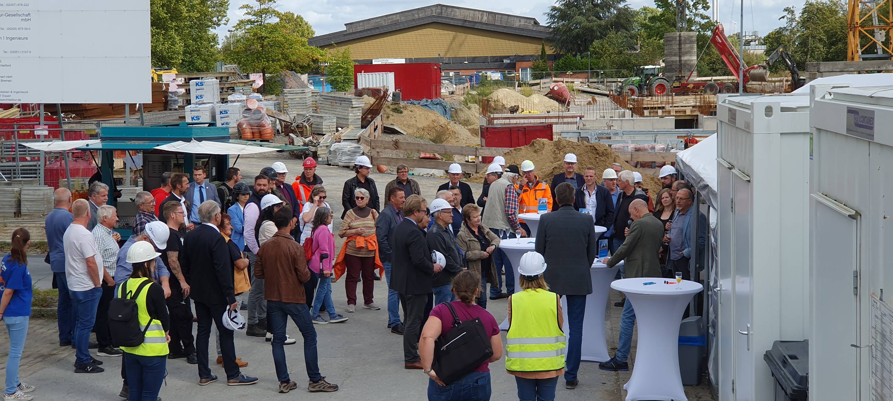 Grundsteinlegung Häupenbad