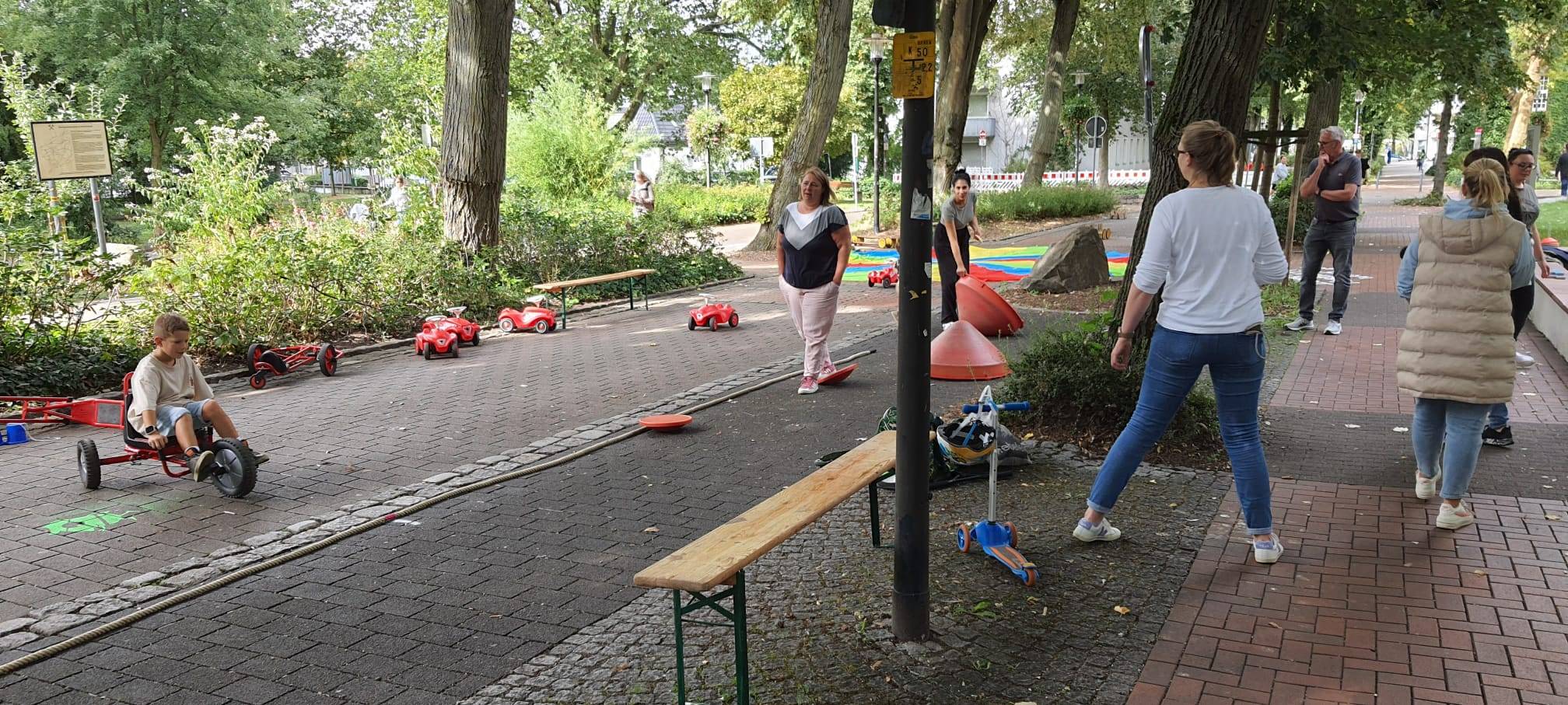 Kinder dürfen in Holzwickede auf der Straße spielen